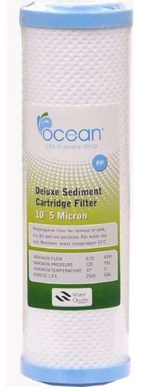 Ocean Kapaklı Deluxe Sediment Filter 10’5.Micron